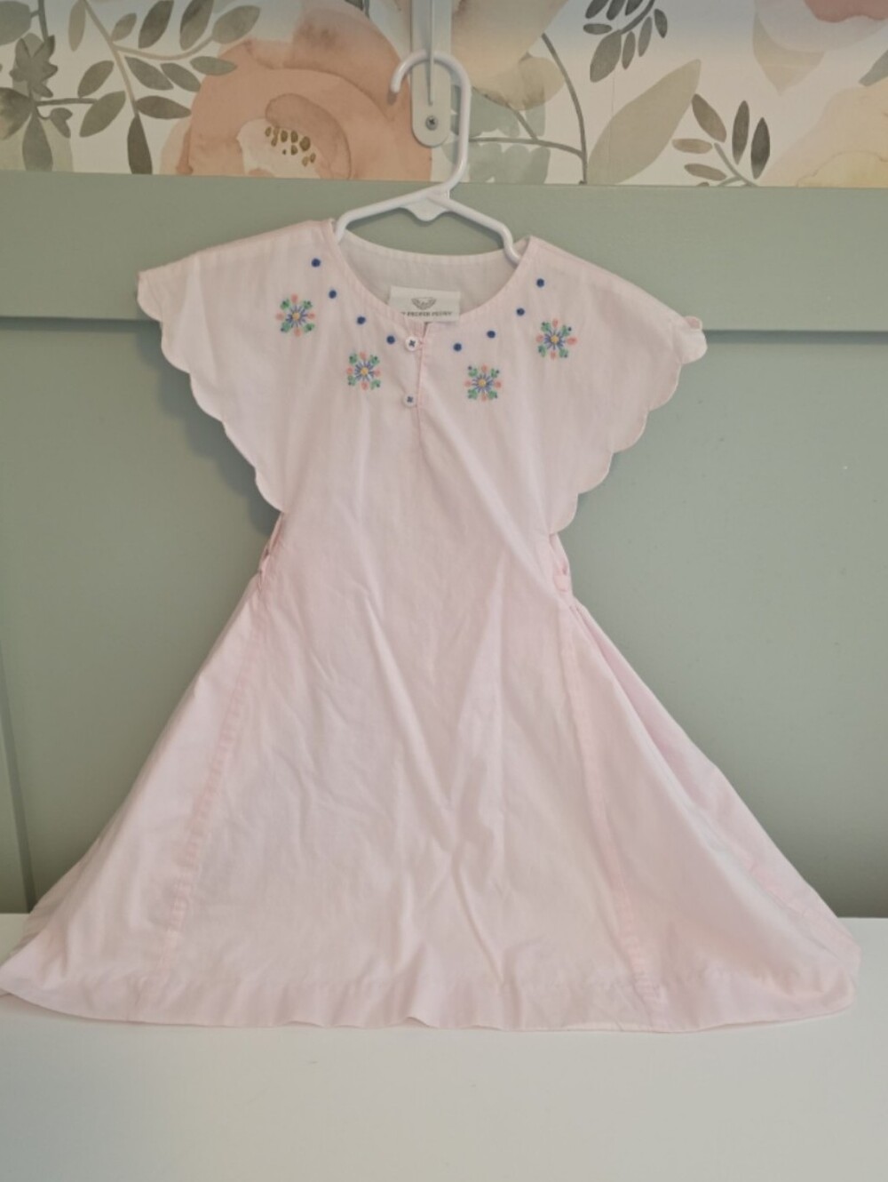 The proper peony 4t Marisol dress heirloom smocked brand